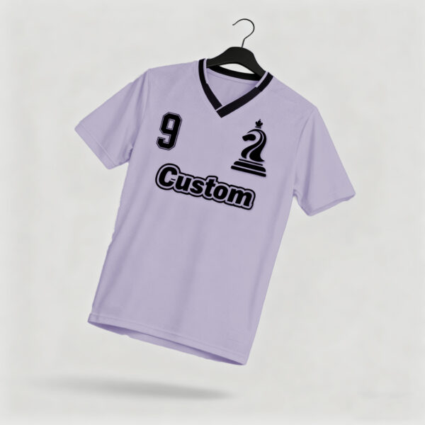 1219JTJTJT (11) Purple factory direct sales team football suit set sports shirt European Cup fan breathable quick drying training suit team uniform