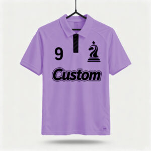 1219JTJTJT (16) Purple factory direct sales team football suit set sports shirt European Cup fan breathable quick drying training suit team uniform