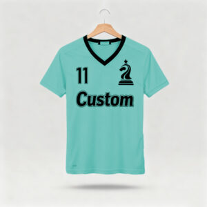 1219JTJTJT (26) Cyan factory direct sales team football suit set sports shirt European Cup fan breathable quick drying training suit team uniform
