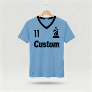 1219JTJTJT (27) Blue factory direct sales team football suit set sports shirt European Cup fan breathable quick drying training suit team uniform