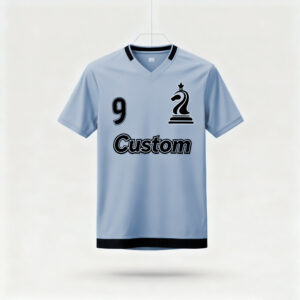 1219JTJTJT (6) Blue factory direct sales team football suit set sports shirt European Cup fan breathable quick drying training suit team uniform