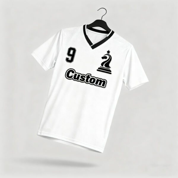 White factory direct sales team football suit set sports shirt European Cup fan breathable quick drying training suit team uniform
